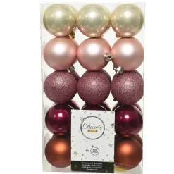 KAEMINGK Palline Di Natale-Confezione di 30 palline di Natale (D60 mm) Alpine multi