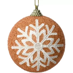 KAEMINGK Palline Di Natale-Confezione di 12 palline di Natale (Ø80 mm) Cosmic Rosa scintillate