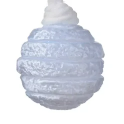 KAEMINGK Palline Di Natale-Confezione di 3 palline di Natale (D80 mm) Vetro Silva