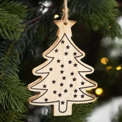 KAEMINGK Addobbi Natalizi-Confezione di 3 Stelle e albero di natale