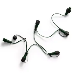 KAEMINGK Accessori Elettrici-Connettore cavo verde 6 ghirlande sistema LED Collegabili