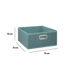 5 Five Simply Smart Cesti E Scatole Portaoggetti-Contenitore ( 31 x 15 cm) Helena Blu perolio
