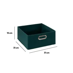 5 Five Simply Smart Cesti E Scatole Portaoggetti-Contenitore ( 31 x 15 cm) Helena Blu perolio