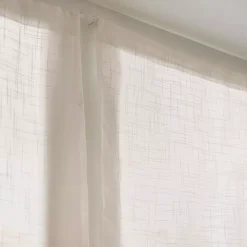 Coppia di tende a effetto lino (60 x 120 cm) Robin Beige