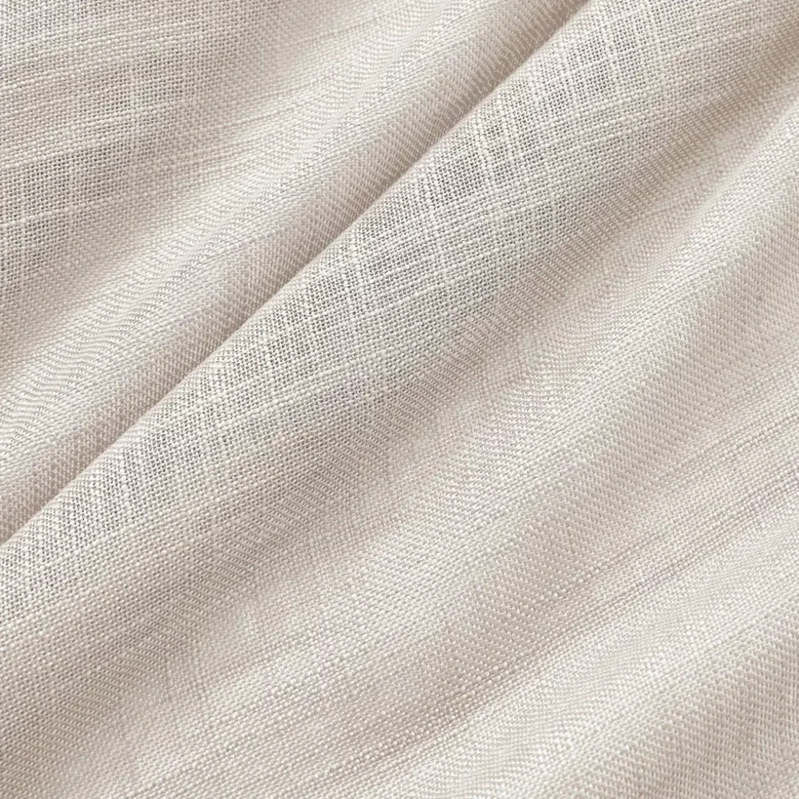 Coppia di tende a occhielli effetto lino (70 x 200 cm) Robin Beige