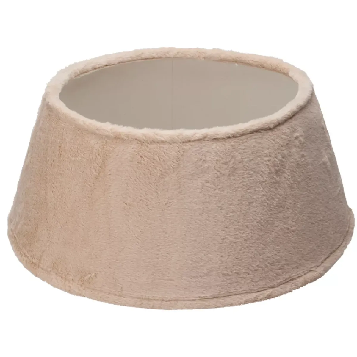 KOOPMAN Accessori Per Albero Di Natale-Copribase albero di Natale (D55 cm) Ecopelliccia