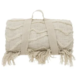 Copriletto cotone (260 x 240 cm) Daisy Beige