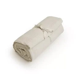 Copriletto cotone (180 x 220 cm) Léa Beige pampa
