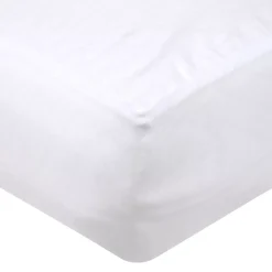 Coprimaterasso impermeabile in pile (90 x 190 cm) Serena Bianco