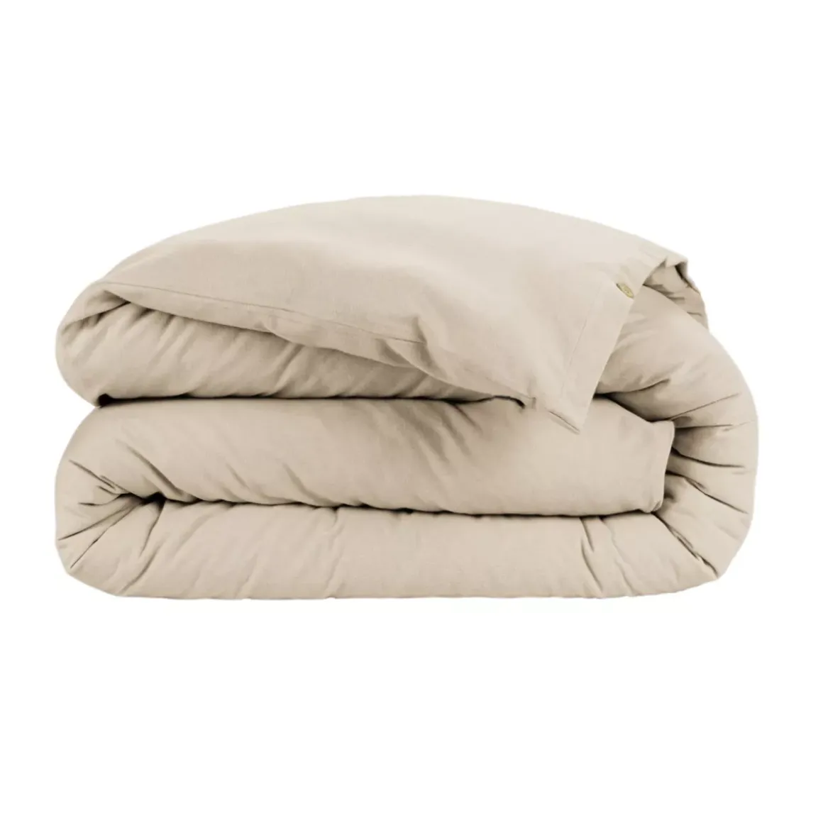 Copripiumino flanella di cotone (140 x 200 cm) Nina Beige