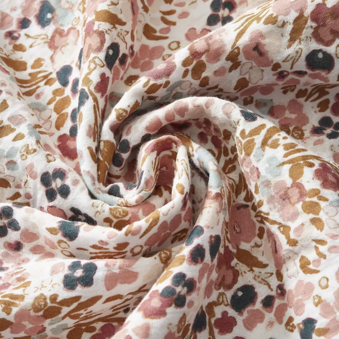 Copripiumino garza di cotone (260 cm) Capucine Multicolore