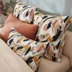 Copripiumino garza di cotone (260 x 240 cm) Mathilda Multicolore