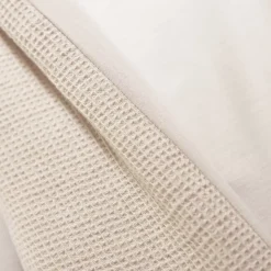 Copripiumino in cotone a nido d'ape (280 x 240 cm) Eva Beige