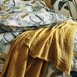 Copripiumino in cotone lavato (300 x 240 cm) Toco Verde