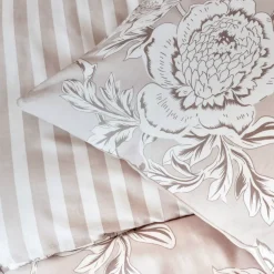 Copripiumino in cotone (200 x 200 cm) Lara Beige