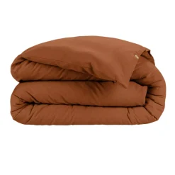 Copripiumino in flanella di cotone (140 x 200 cm) Nina Terracotta
