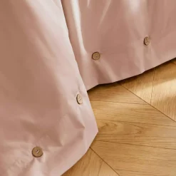 Copripiumino in percalle di cotone (140 x 200 cm) Diane Rose blush