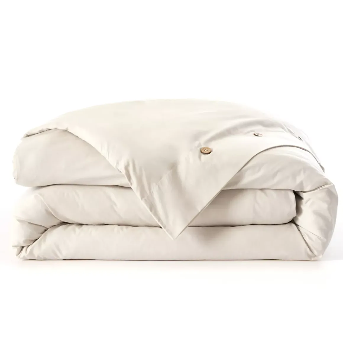 Copripiumino in percalle di cotone (200 x 200 cm) Diane Beige
