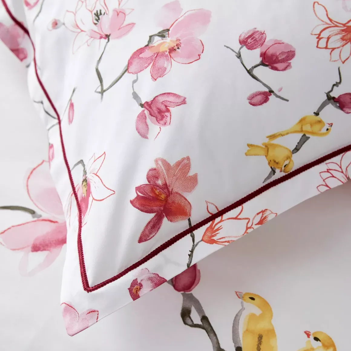 Copripiumino in percalle di cotone (260 x 240 cm) Elisa Rose