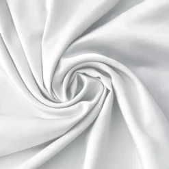 Copripiumino in raso di bambù (260 x 240 cm) Sienna Bianco