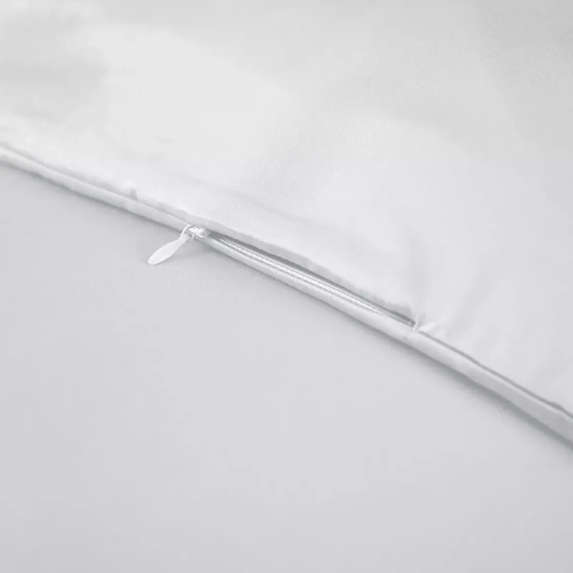 Copripiumino in raso di bambù (260 x 240 cm) Sienna Bianco