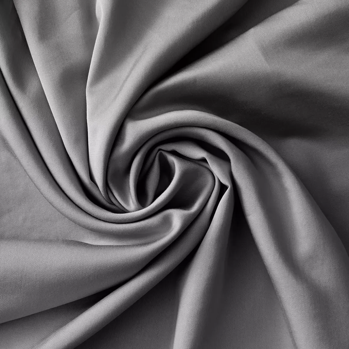 Copripiumino in raso di bambù (240 x 220 cm) Sienna Grigio granito