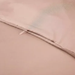 Copripiumino in satin di bambù (140 x 200 cm) Sienna Rose blush
