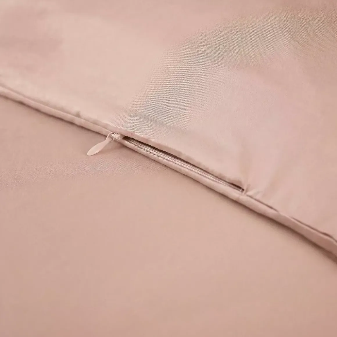 Copripiumino in satin di bambù (280 x 240 cm) Sienna Rosa blush