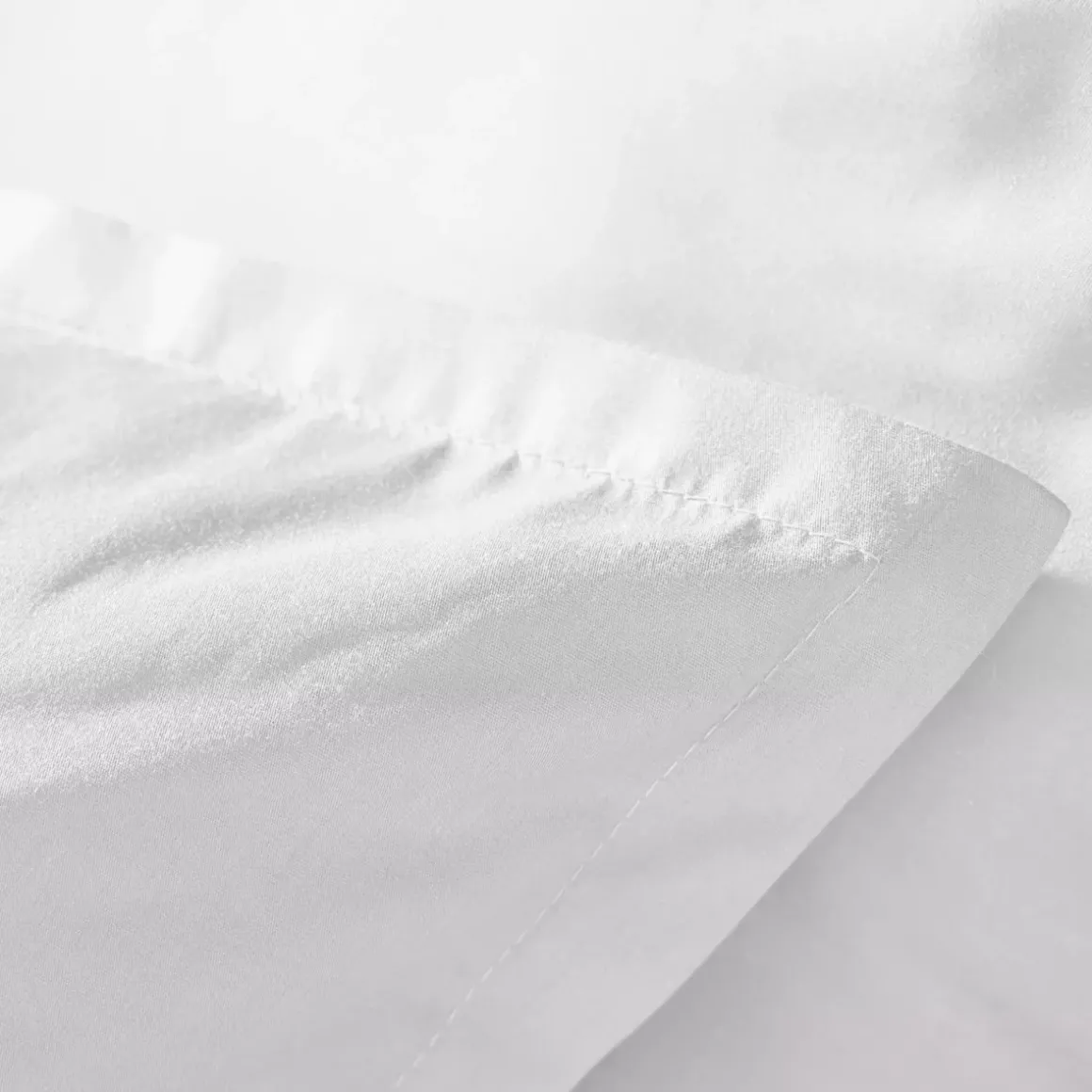 Copripiumino percalle di cotone (240 x 220 cm) Cali Bianco
