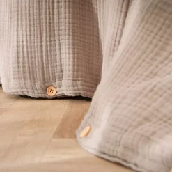 Copripiumino quadrupla garza di cotone (260 x 240 cm) Victoria x Gaïa Corda