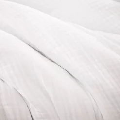 Copripiumino quadrupla garza di cotone (200 x 200 cm) Victoria x Gaïa Bianco chantilly