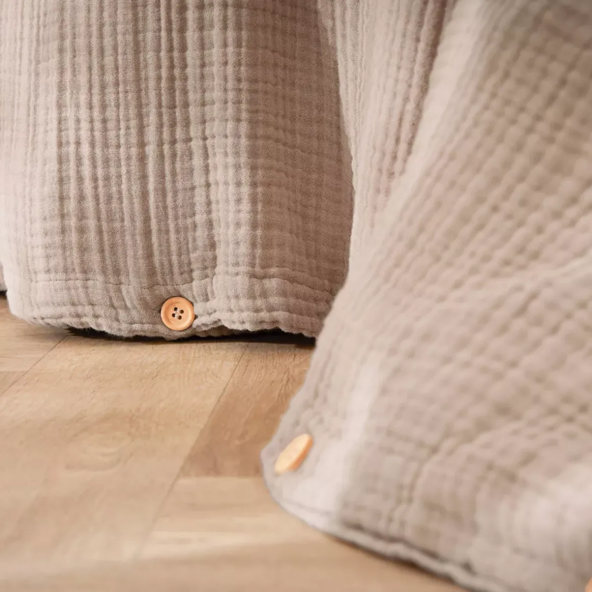 Copripiumino quadrupla garza di cotone (280 x 240 cm) Victoria x Gaïa Corda