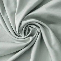 Copripiumino raso di bambù (140 x 200 cm) Sienna Verde eucalipto