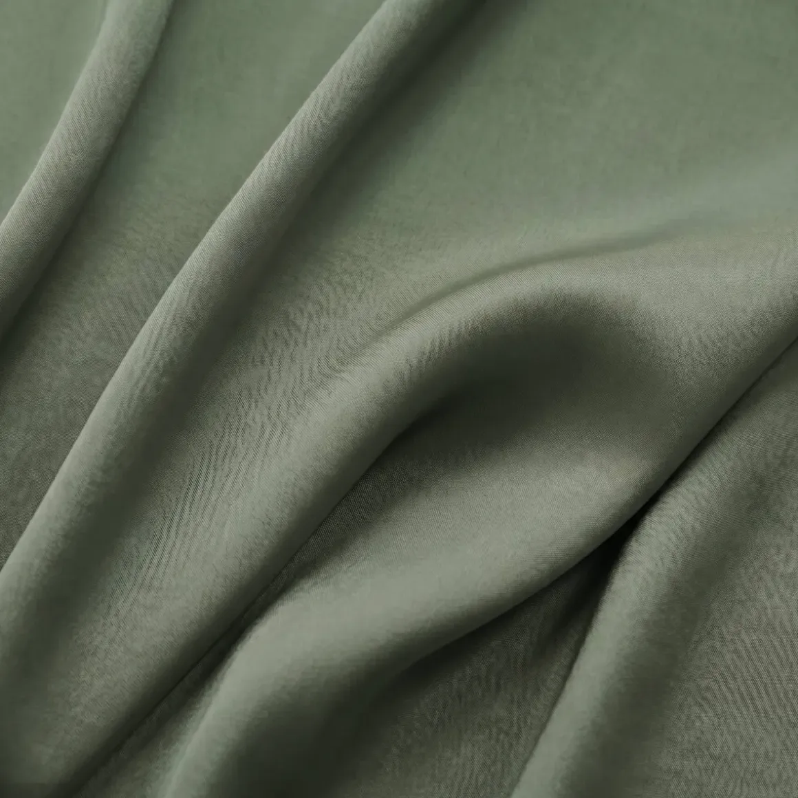 Copripiumino Tencel™ lyocell lavato (200 x 200 cm) Olivia Verde rosmarino