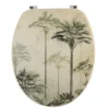 TENDANCE Accessori Water-Copriwater effetto legno Palmiers Florida