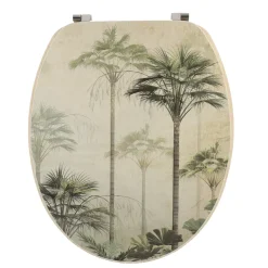 TENDANCE Accessori Water-Copriwater effetto legno Palmiers Florida