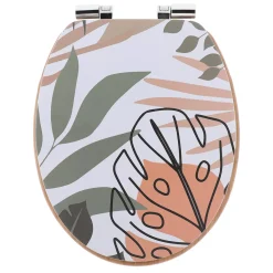 TENDANCE Accessori Water-Copriwater in legno Bengali 18 pollici