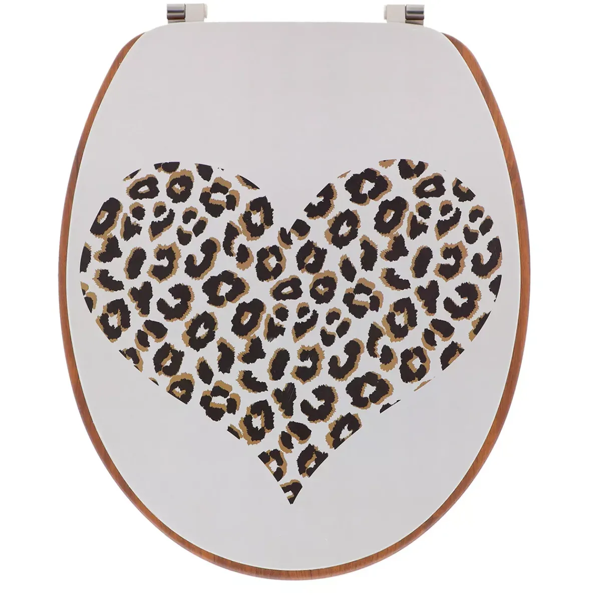 TENDANCE Accessori Water-Copriwater in legno 18 pollici Serengeti