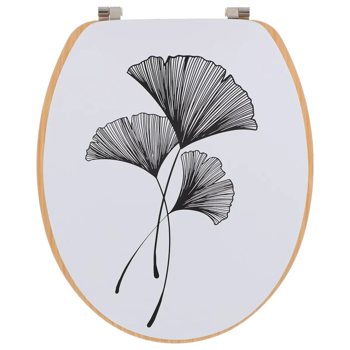 TENDANCE Accessori Water-Copriwater in legno 18 pollici Zen gingko