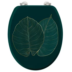 douceur d'intu017drieur Accessori Water-Copriwater in legno (37 x 46 cm) Jade