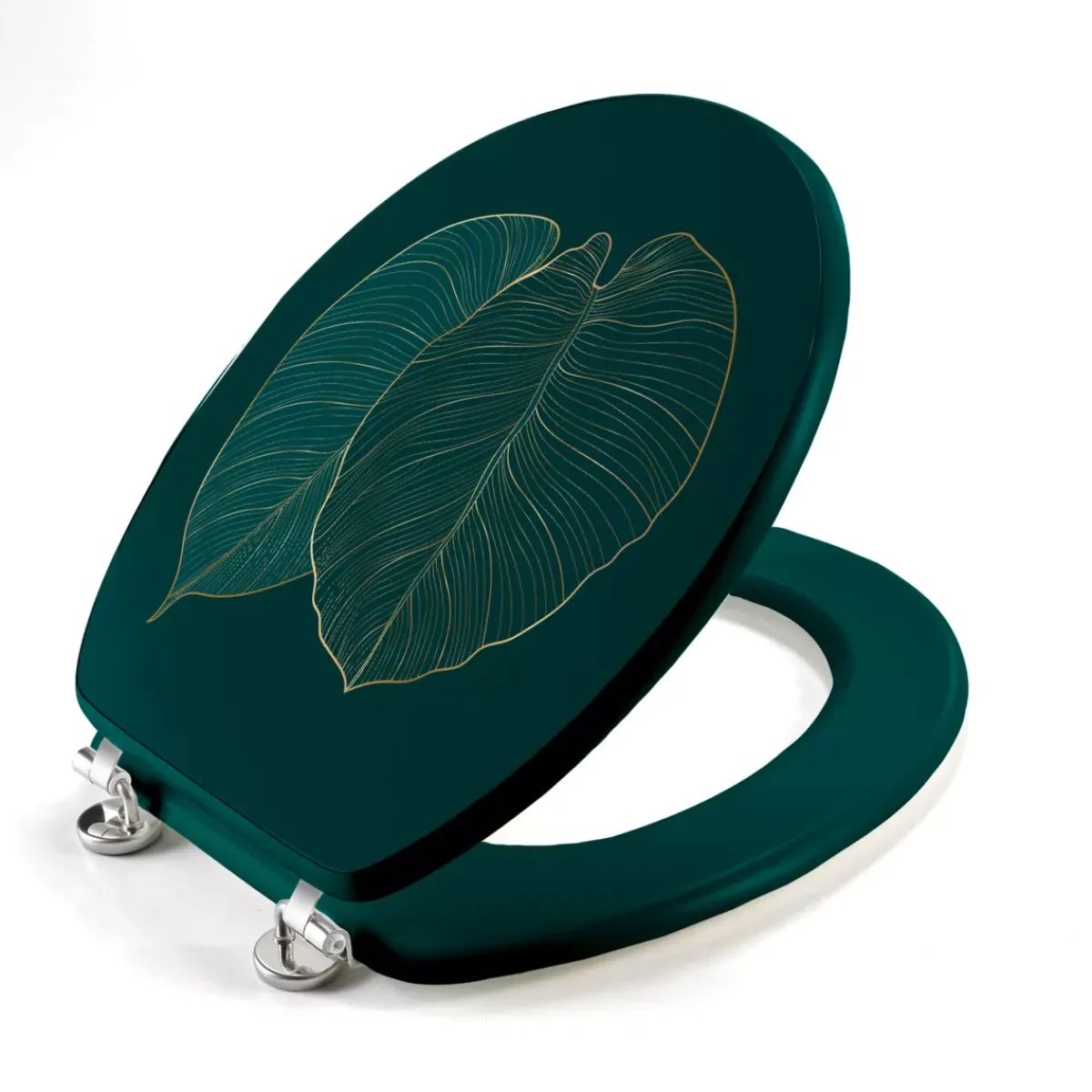 douceur d'intu017drieur Accessori Water-Copriwater in legno (37 x 46 cm) Jade