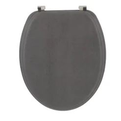 TENDANCE Accessori Water-Copriwater 18 pollici in legno Effetto Cemento