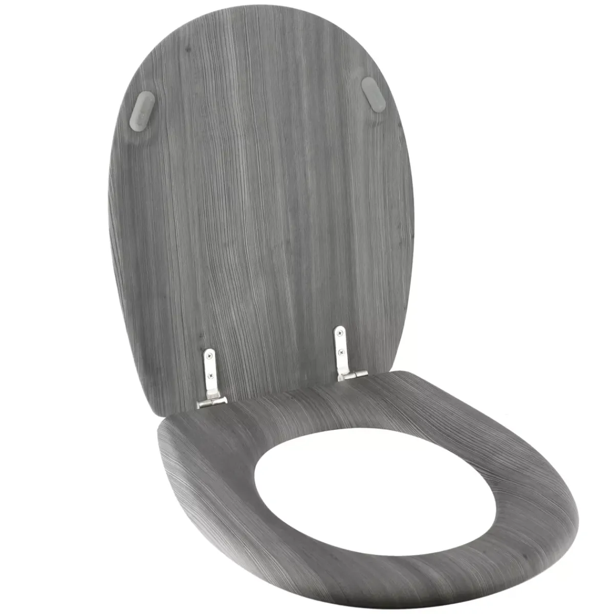 TENDANCE Accessori Water-Copriwater 18 pollici in MDF Effetto Doghe