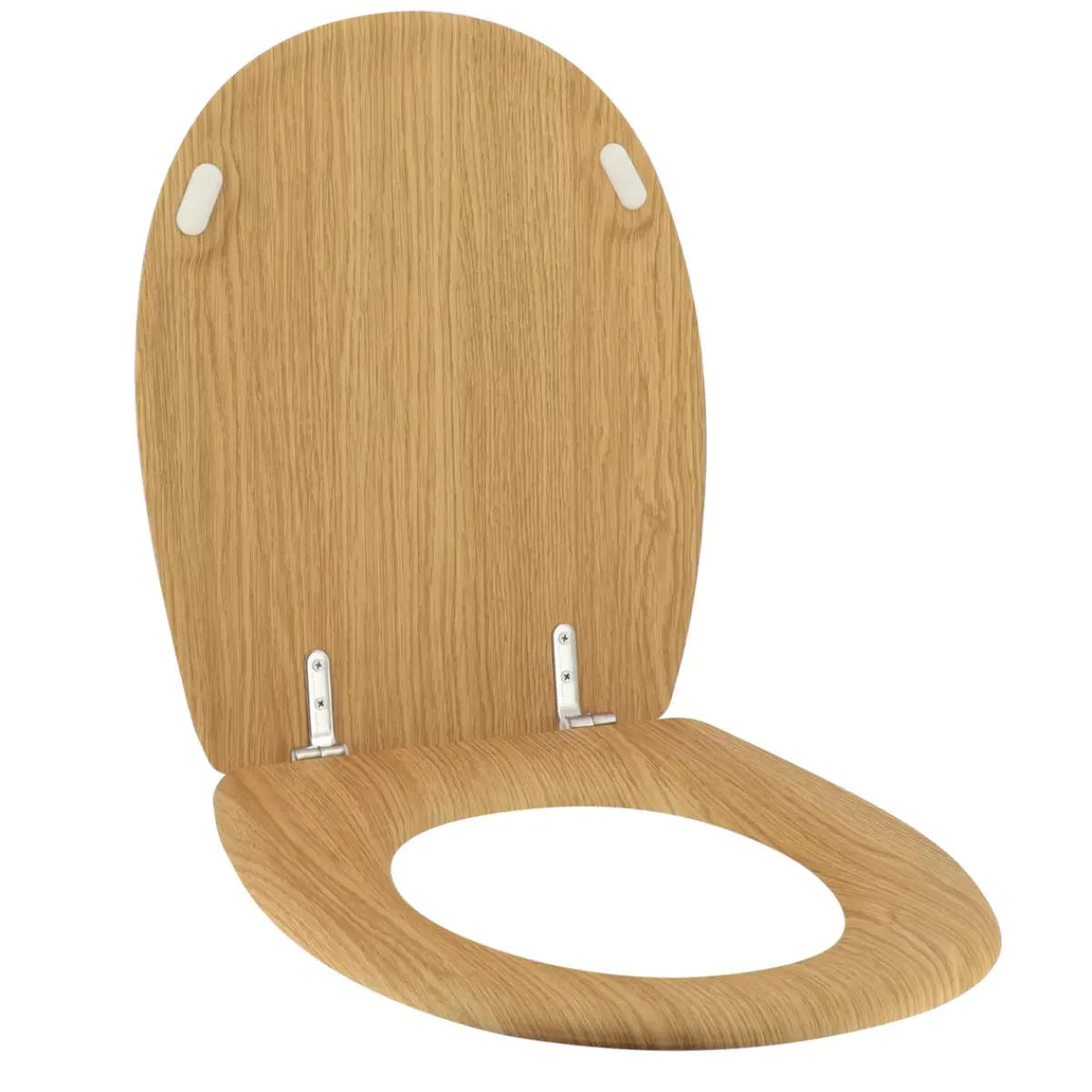 TENDANCE Accessori Water-Copriwater 18 pollici MDF Effetto Rovere