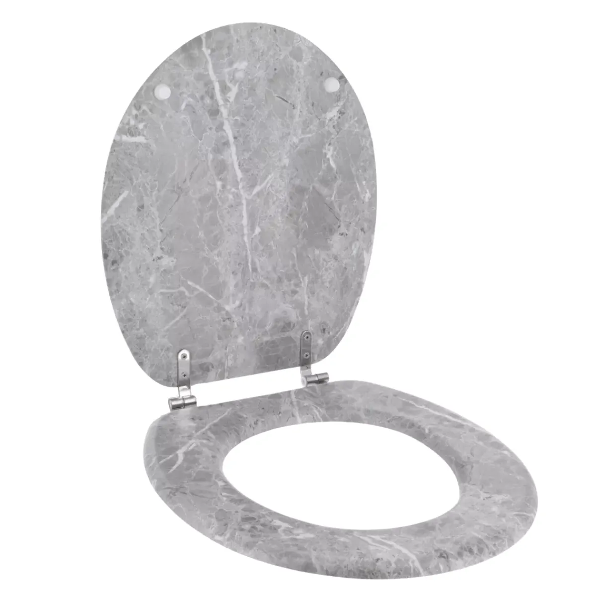 TENDANCE Accessori Water-Copriwater 18 pollici MDF Effetto Marmo