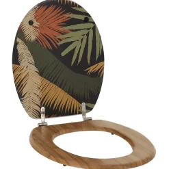 TENDANCE Accessori Water-Copriwater 18 pollici MDF Exotic Garden