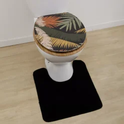 TENDANCE Accessori Water-Copriwater 18 pollici MDF Exotic Garden