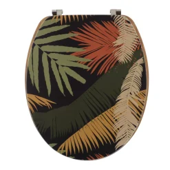 TENDANCE Accessori Water-Copriwater 18 pollici MDF Exotic Garden