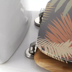TENDANCE Accessori Water-Copriwater 18 pollici MDF Exotic Garden