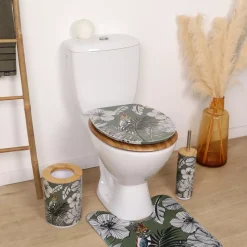TENDANCE Accessori Water-Copriwater WC 18 pollici MDF Jungle Fever